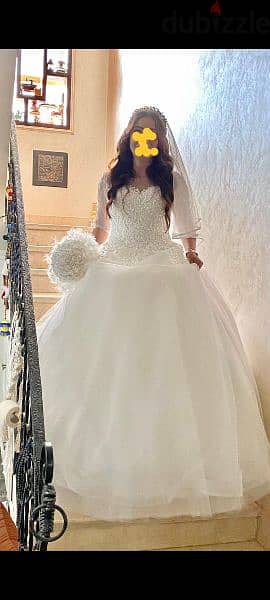 فستان زفاف من عباس العقاد 2