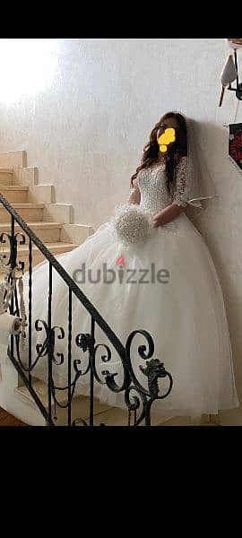 فستان زفاف من عباس العقاد 4
