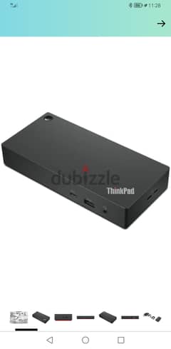 New in box and not used thinkpad docking stations