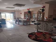 A luxurious, furnished apartment for rent in the First Settlement, Banafseg Villas 5
