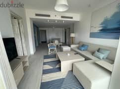 Sea View - Fully Furnished hotel apartment in Fouka bay, North Coast - Ras El Hikma