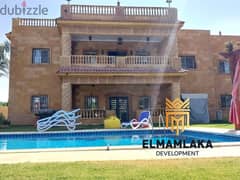 Villa for sale in the European Countryside Compound, located on the Cairo-Alexandria Desert Road, next to Hyper One, Sulaymaniyah