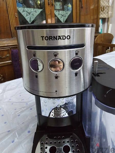 Tornado coffee machine tcm-14125 ماكينة قهوة تورنادو 7