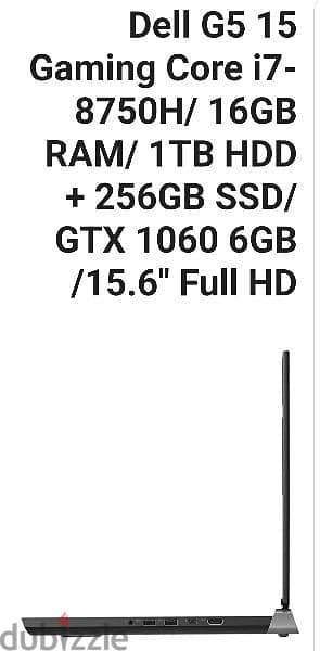 لاب توبdell 5587-G5 NEVIDIA Ge force GTX 1060 6GB 8