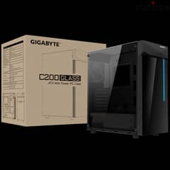 كيس جيجابايت | PC Case GIGABYTE C200 GLASS ATX