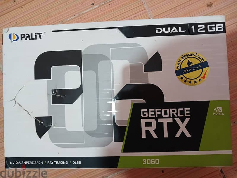 PALIT GeForce RTX 3060 Dual 12G GDDR6 1