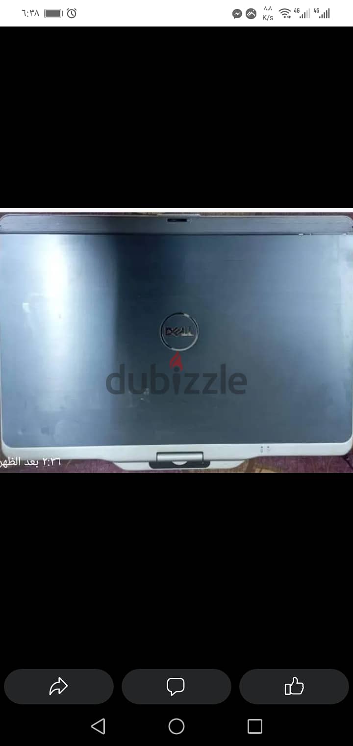 TUCH DELL CORE I7 GEN 2 6