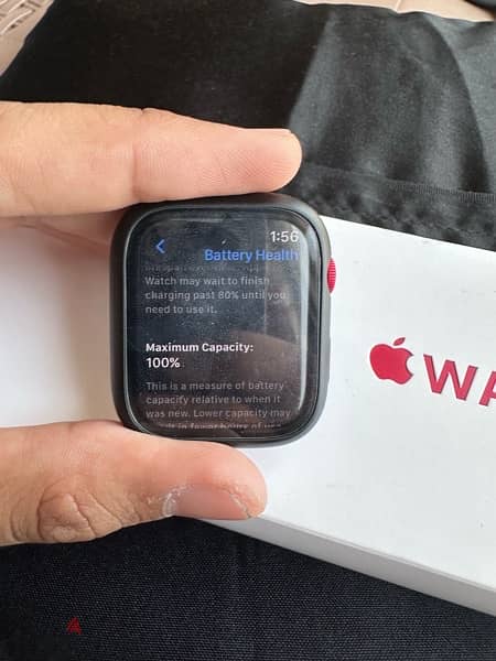 apple watch sereies 8 45 mm (product red) 2