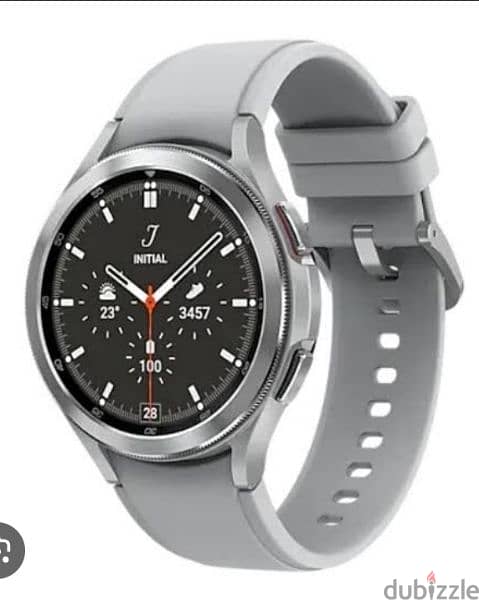 Samsung watch 4 classic 46 mm silver titanium 0