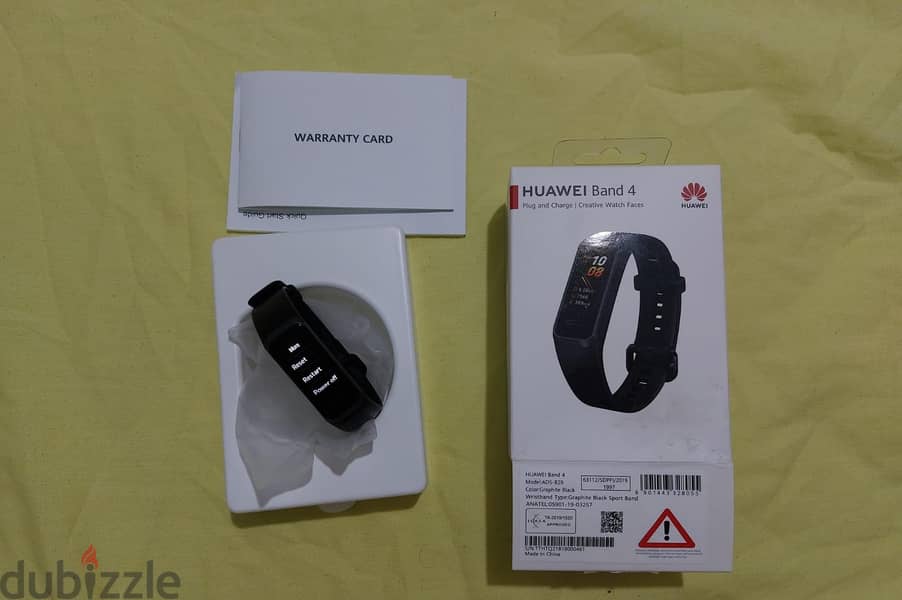 ساعة سمارت HUAWEI Band 4 جديدة لم تستخدم من قبل 0