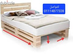 سرير بالتات خشب 0