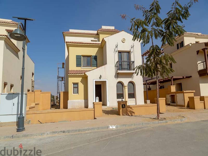 Twin House fully finished ready to move for sale under market price in Mivida 5