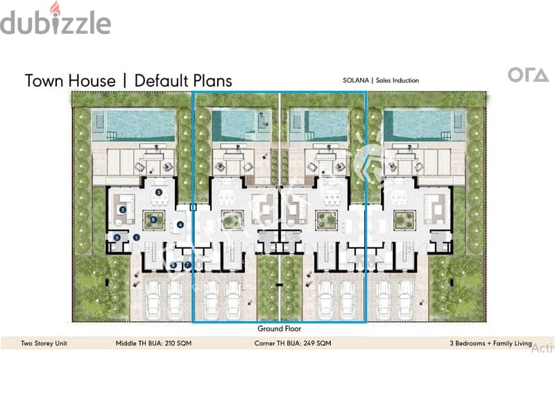 Zed East Townhouse 210 m in Solana East New Cairo 11