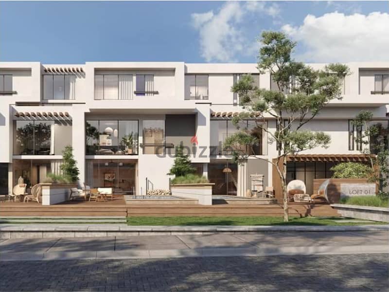 Penthouse with private terrace and roof area in Ras El Hekma, finished with air conditioners and kitchen in Direction White 8