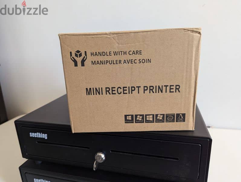 طابعة كاشير جديدة بالضمان RONGTA receipt printer 6