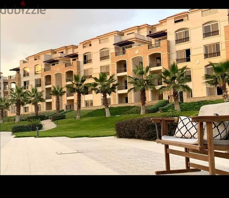 apartment ready to move 174m infront of auc fifth settlement in stone residence 4