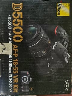 Nikon D5500 camera with godox ringflash
