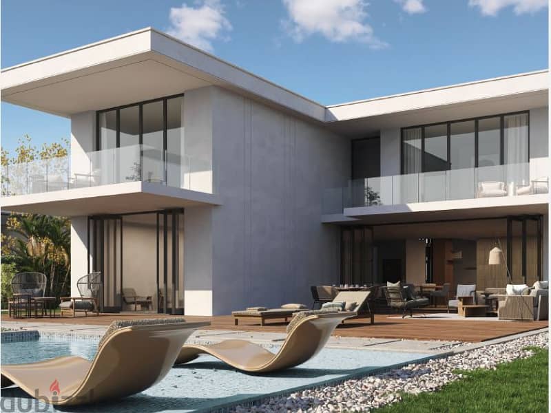 With a 10% down payment, own a villa with a private garden area in Ras El Hekma, finished with air conditioners and a kitchen in Direction White 7