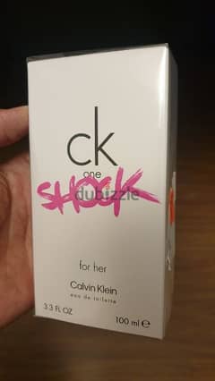 ck one shock 100 ml sealed