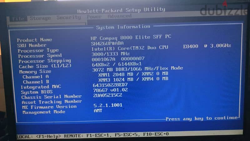 HP Compaq 8000 Elite  سعر نهائي بحالة ممتازه 5