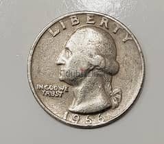 ربع دولار واشنطن 1966 0