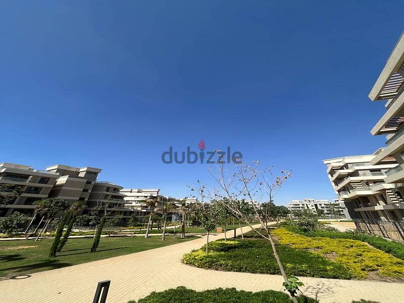 Apartment with private garden best location for sale in Sky Condos 5