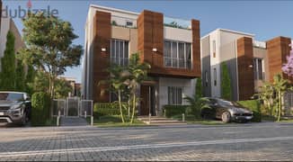 Mid-town townhouse for sale with installment in Azzar New Cairo at the lowest price for a quick sale