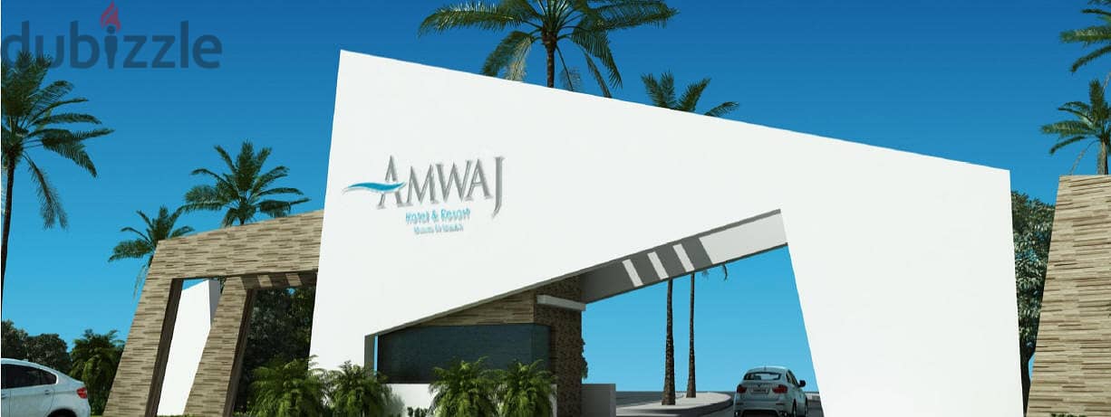 chalet, second floor, with a distinctive roof and a swimming pool | Amwaj North Coast | Immediate receipt of furniture and appliances 10