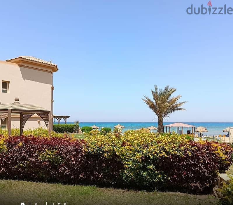 Immediate delivery chalet furnished in Ain Sokhna, the village directly on the sea, with the longest number of years in installments, catch the opport 2