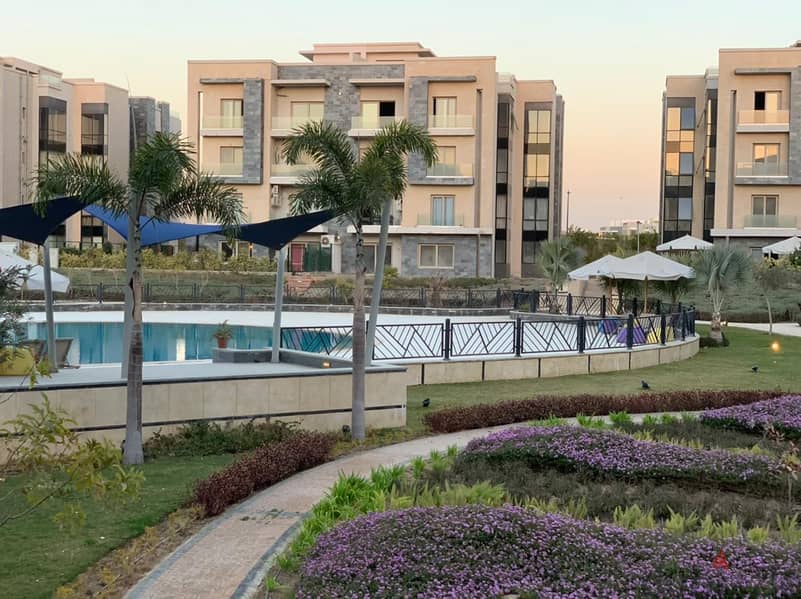 Apartment for sale with 10% down payment ready to move In the heart of the Fifth Settlement Golden Square Prime Location Cash discount 37% | Galleria 1