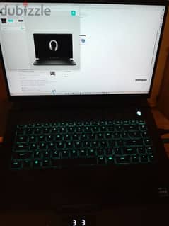 Laptop dell alienware m15 r6 Gen 11 core i7 RTX 3060