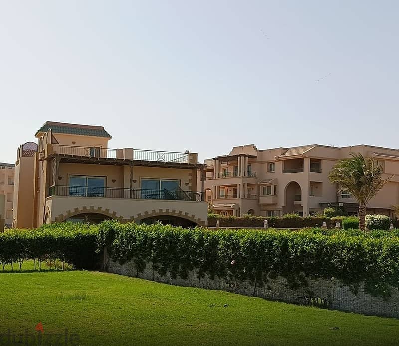Immediate receipt of a furnished chalet in Ain Sokhna, the village, two rooms directly on the sea, with the longest number of years in installments, 7