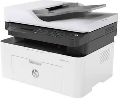 طابعة و سكانر hp mfp 137fnw استخدام فترة قصيرة مثل الجديدة تماما