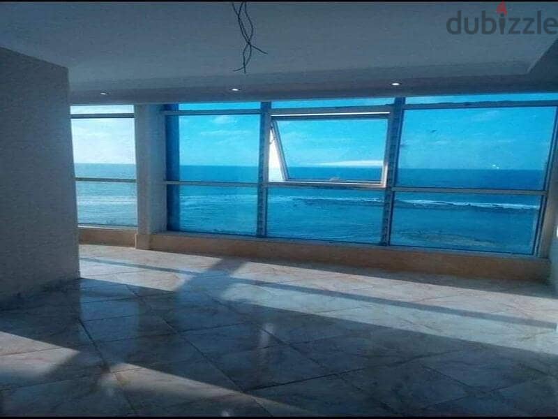 An attractive price apartment in Al Alamein Towers for sale with an open view to the sea  luxurious finished 4