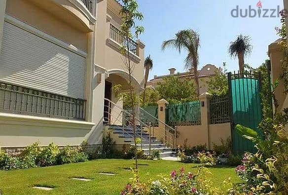 Townhouse villa 196m for sale in La Vista El Patio 5 East Shorouk City next to the airport immediate delivery in installments over 5 years No interest 14