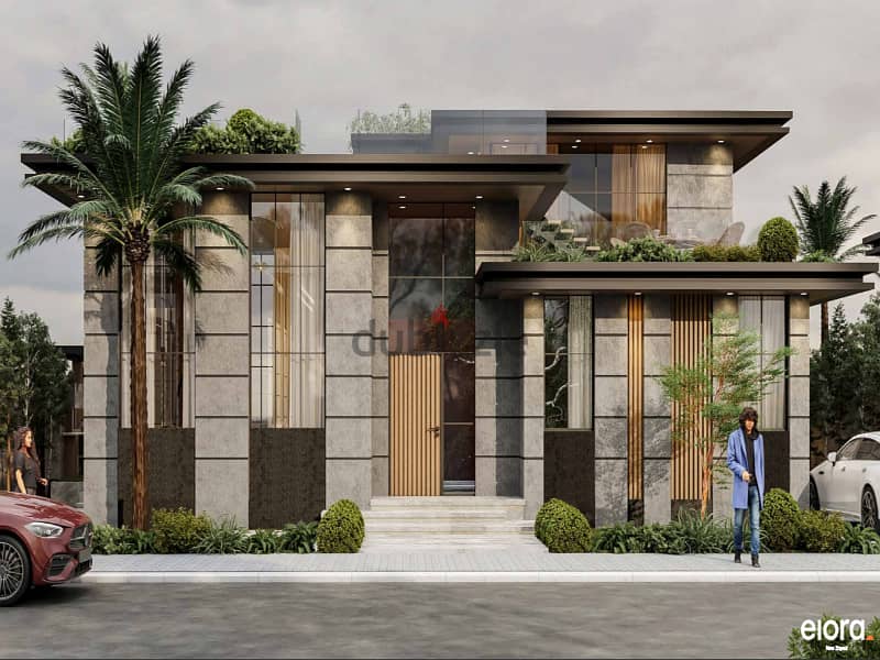 Own a villa in the heart of New Zayed with a 5% down payment and equal installments - Elora 7