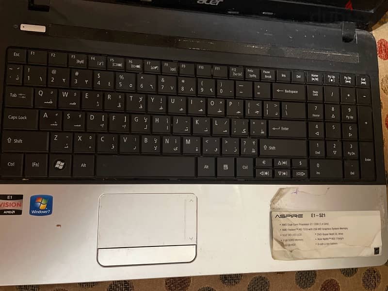 acer laptop E1-521 1