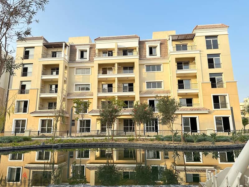 121 sqm apartment for sale in SARAI compound next to Madinaty, best location in Mostaqbal City, in installments over 8 years 3
