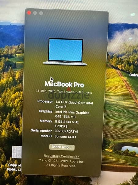macbook pro 13 inch 512Gb 2