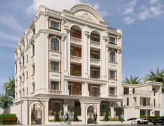 I own a ground floor apartment of 165 square meters, in front of the sea, with a garden of 126 square meters, New Lotus, New Cairo.