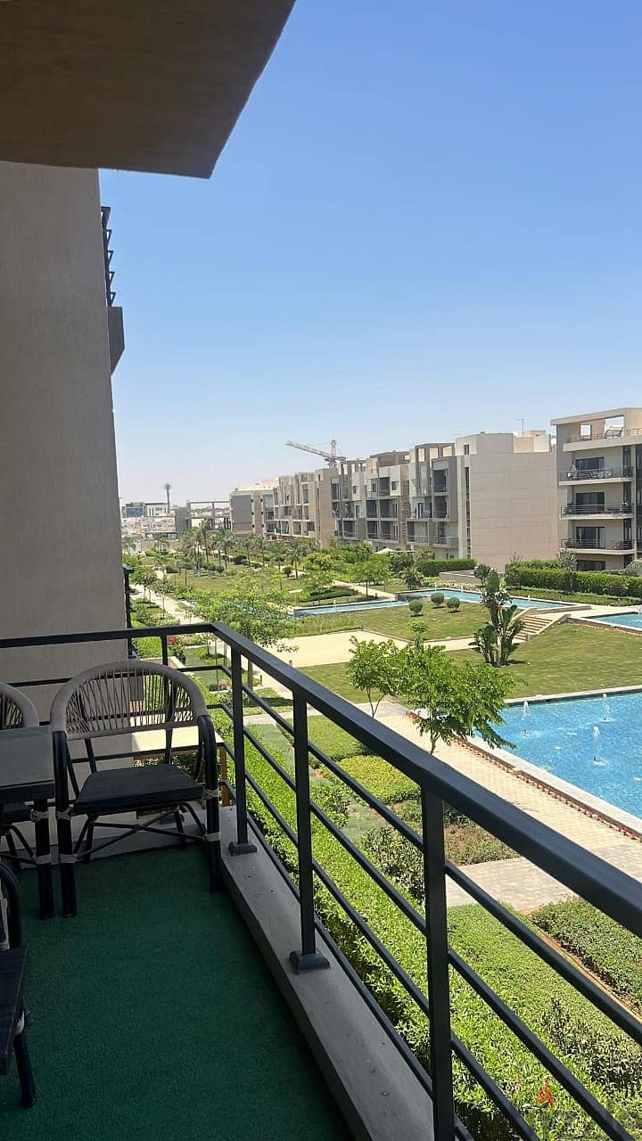 Apartment for sale on landscape in Fifth Square, Al Marasem Bahry ready to move finished, with a/c’s and kitchen 1
