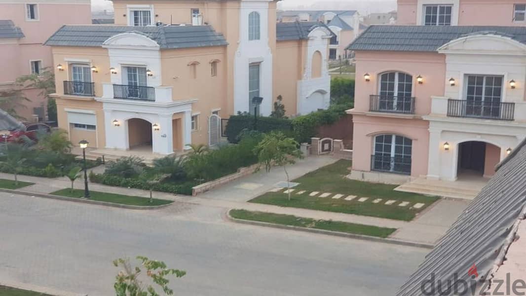 townhouse Resale for sale in cash on landscape in Layan Sabbour 7