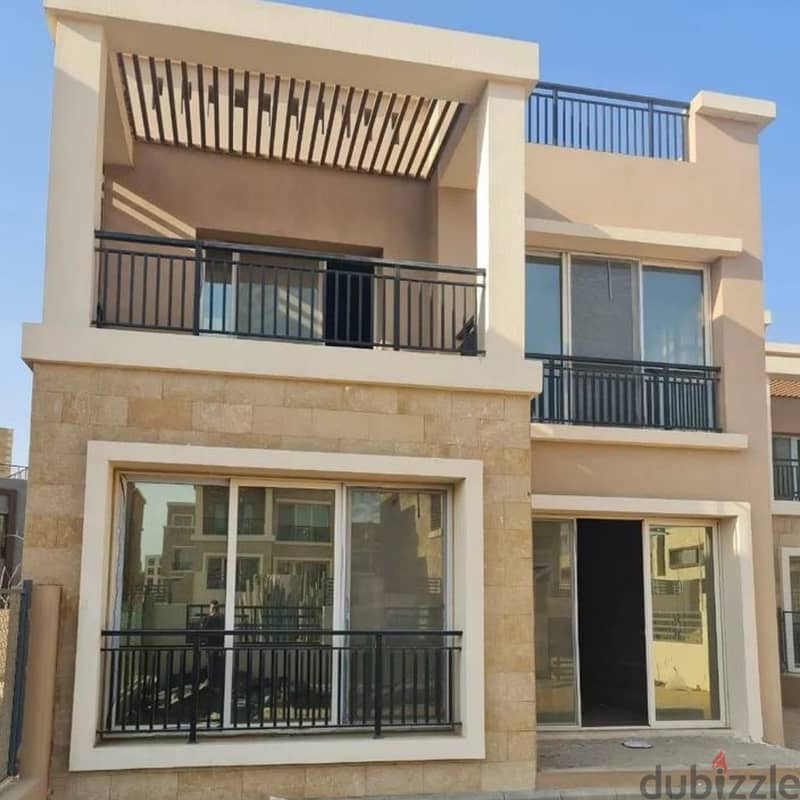 Quattro Villa 143m for sale in Origami Golf, the last and most distinguished phase of Taj City, New Cairo, the heart of the 1st Settlement. 16