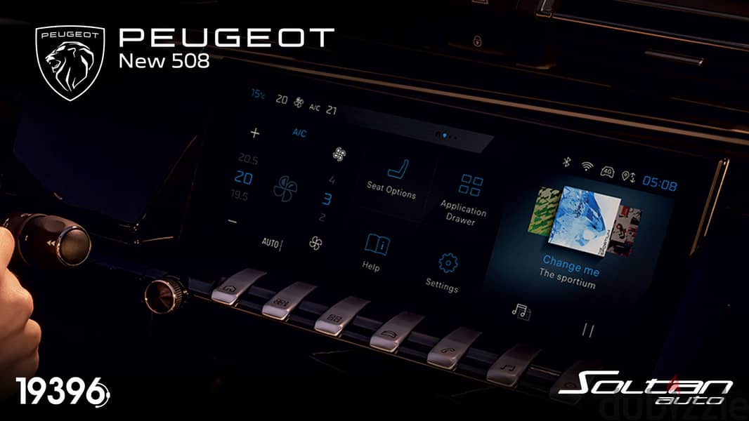 New Peugeot 508 GT LINE 2024 5