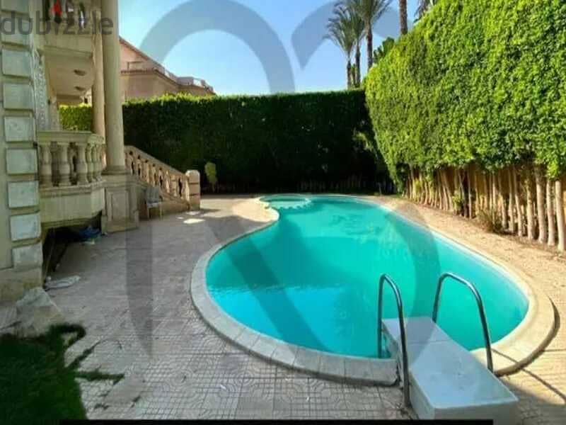 Mena Garden City  villa Finished with swimming pool for sale  Land 732 meters 3