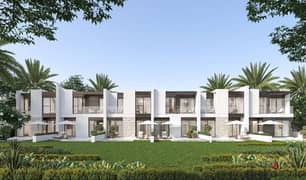 Chalet 109. M with garden 44. M in Solare North Coast fully finished for sale with down payment and installments over years 0