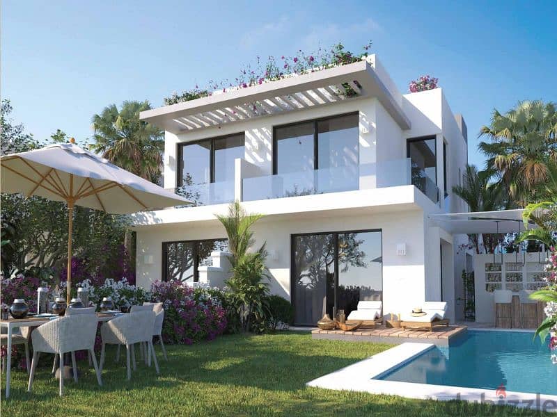 For sale  a fully finished 245m villa in north coast 7