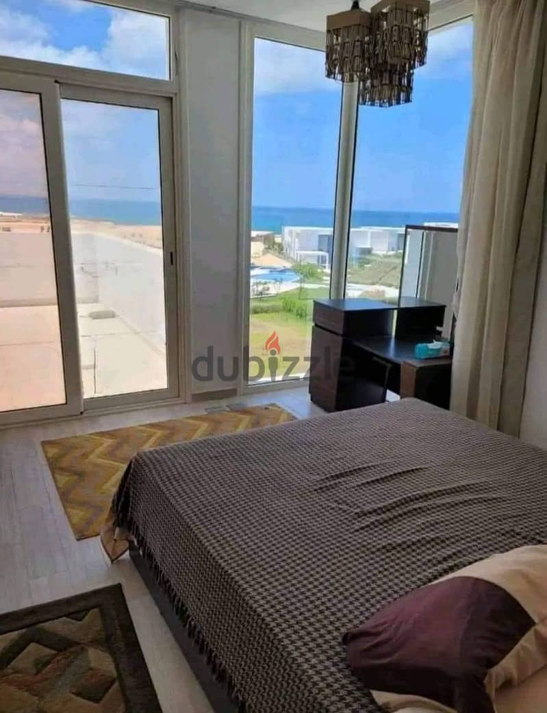 Chalet ground floor 120m for sale in La Vista Ras El Hikma View on Swimmable Crystal Lagoon Fully Finished in kilo 205 near to Marassi and Cali Coast 9