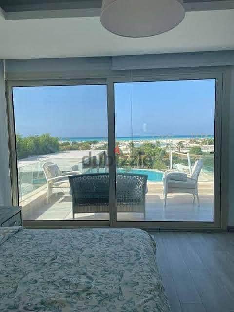Chalet ground floor 120m for sale in La Vista Ras El Hikma View on Swimmable Crystal Lagoon Fully Finished in kilo 205 near to Marassi and Cali Coast 17