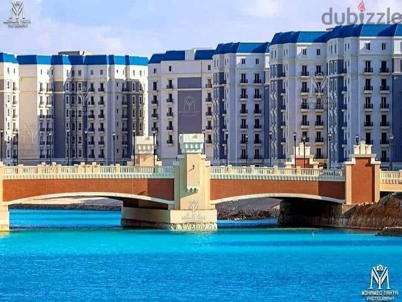 Apartment for sale, Ready To Move , on the coast, in the Latin District , in New Alamein Towers 5% down payment 1